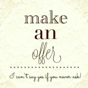 Like something but not the price? Make an offer!